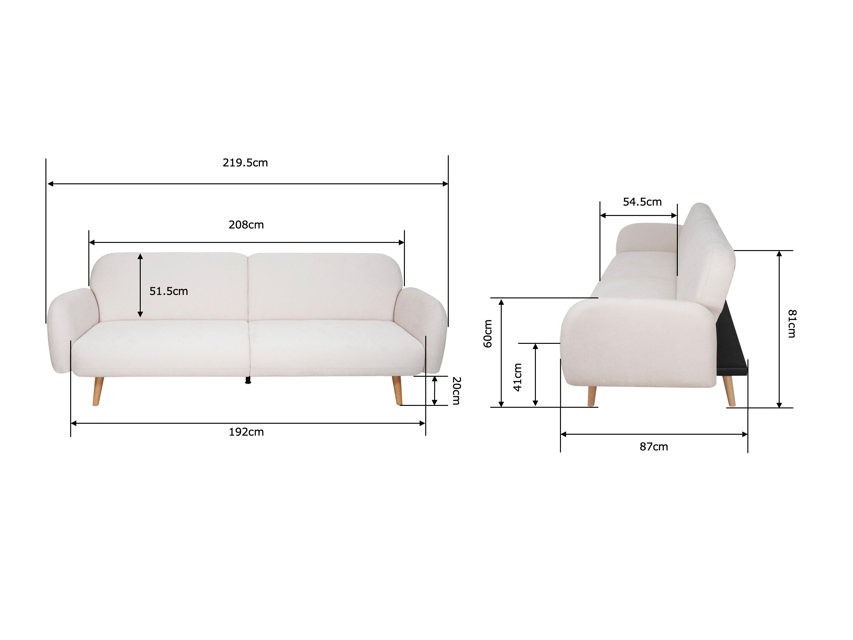 Sovesofa Comfivo 565 (Maloy 22)