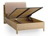 Postelja Ruvcamu 108 (Hrast + Taupe)