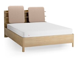 Krevet Ruvcamu 109 (Hrast + Taupe)