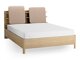 Krevet Ruvcamu 109 (Hrast + Taupe)