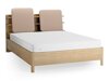 Krevet Ruvcamu 109 (Hrast + Taupe)