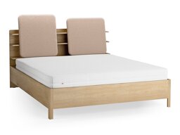 Krevet Ruvcamu 109 (Hrast + Taupe)