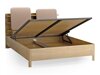 Krevet Ruvcamu 109 (Hrast + Taupe)