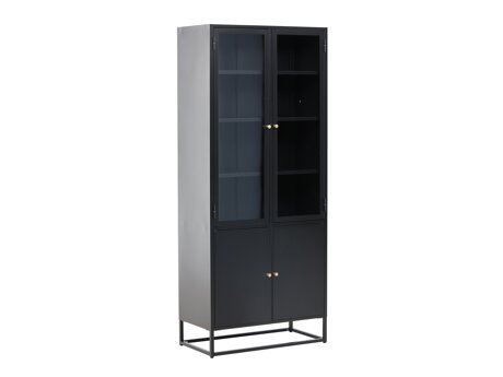 Boekenkast Evasevu 102 (Zwart)