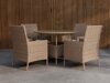 Tafel en stoelen set Dallas 5242