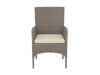 Tafel en stoelen set Dallas 5242