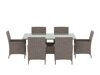 Tafel en stoelen set Dallas 5243