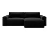 Minkštas kampas Beckley 352 (Paris Black)