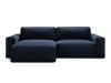 Minkštas kampas Beckley 352 (Paris Deep Blue)