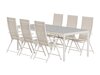 Tafel en stoelen set Dallas 5245