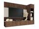 Woonkamerset Comfivo Salix II (Notenhout + Licht Travertine)