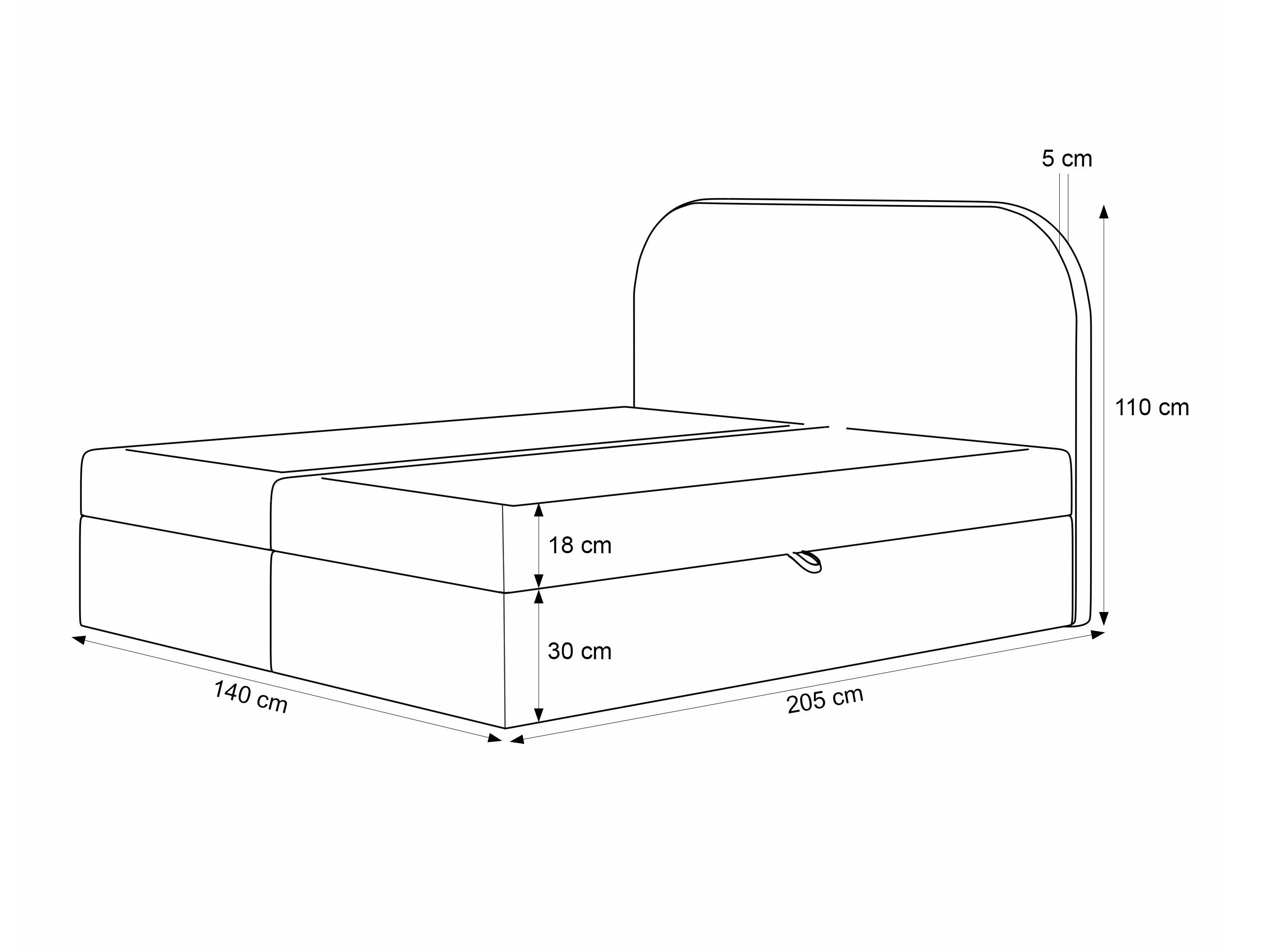 Boxspring Martinez 131 (Monte 16)