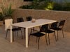 Tafel en stoelen set Dallas 5259