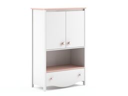 Boekenkast Velferi 121 (Wit + Roze)