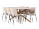 Eetkamerset Dallas 5102 (Beige)