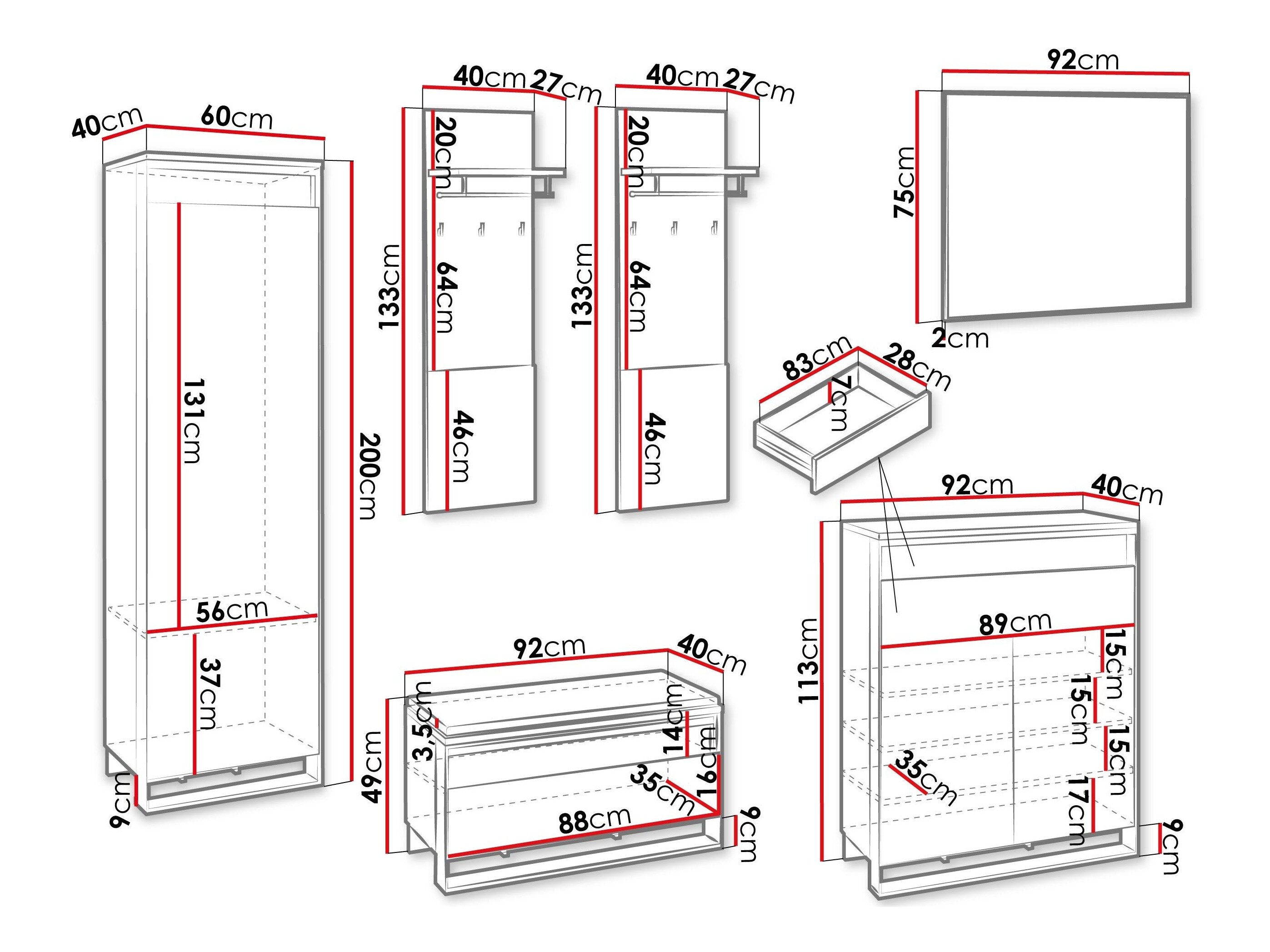 Entrésæt Luliru 153