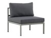 Fauteuil voor buiten Camorlo 100 (Grijs + Khaki)