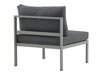 Fauteuil voor buiten Camorlo 100 (Grijs + Khaki)