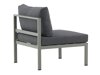 Fauteuil voor buiten Camorlo 100 (Grijs + Khaki)