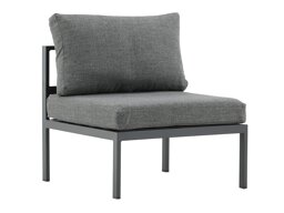 Fauteuil voor buiten Camorlo 100 (Grijs + Zwart)