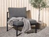Fauteuil voor buiten Camorlo 100 (Grijs + Zwart)