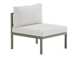 Fauteuil voor buiten Camorlo 100 (Wit + Khaki)