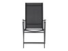 Tafel en stoelen set Dallas 5255 (Zwart)