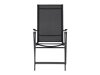 Tafel en stoelen set Dallas 5263 (Zwart)