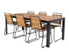 Tafel en stoelen set Dallas 5269