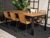 Tafel en stoelen set Dallas 5269