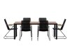 Tafel en stoelen set Dallas 5273
