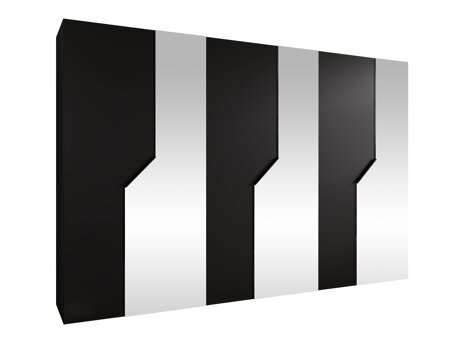 Kledingkast Hartford 599 (Zwart)