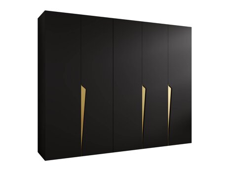 Kledingkast Hartford 606 (Zwart)