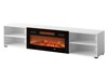 TV-meubel Charlotte 190 (Wit + Zwart)