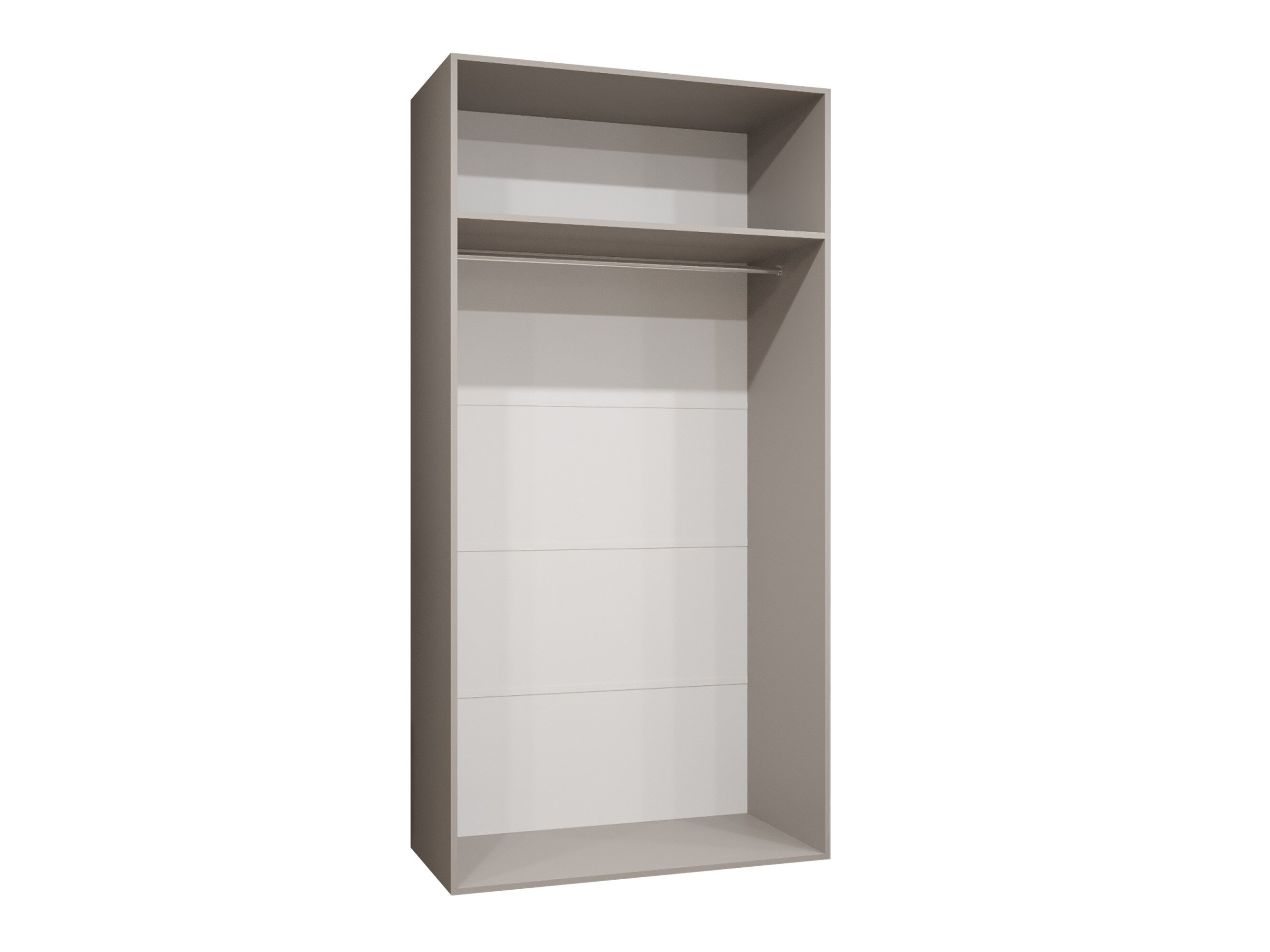 Garderobeskab Hartford 613 (Sort)