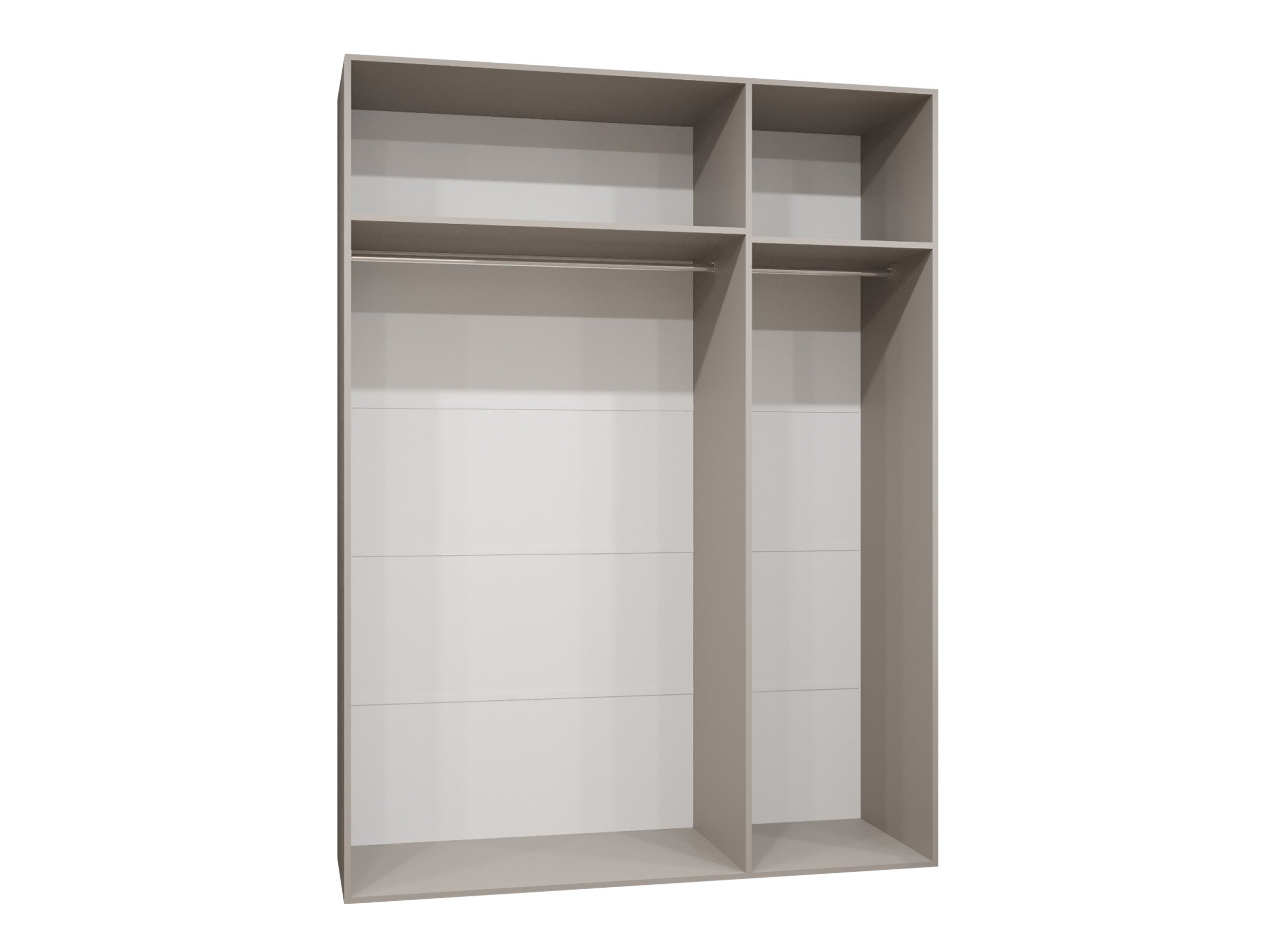 Garderobeskab Hartford 614 (Sort)