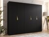 Garderobeskab Hartford 621 (Sort)