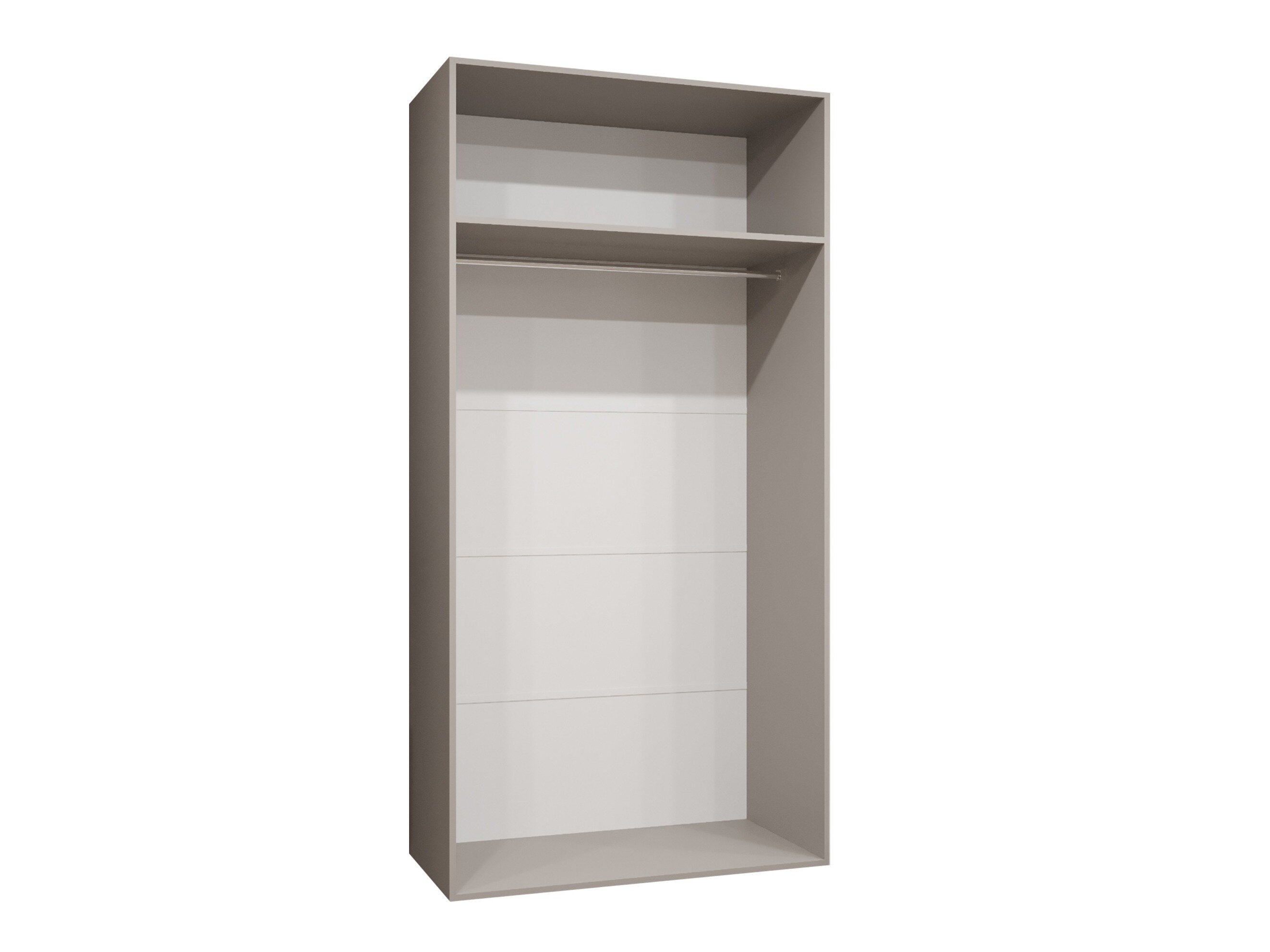 Garderobeskab Hartford 628 (Sort)