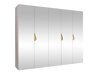 Riidekapp Hartford 631 (Valge)