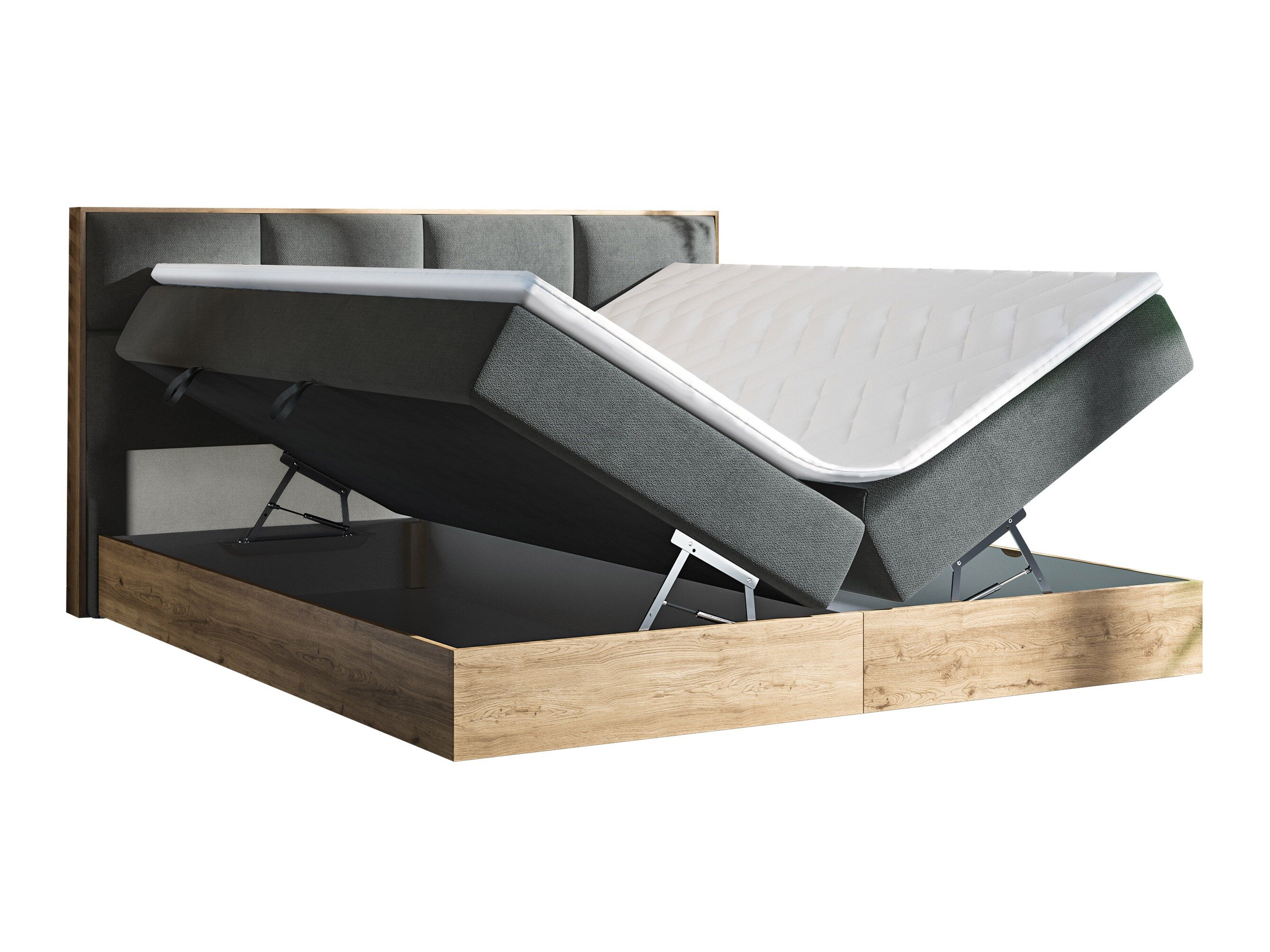 Boxspring ComfiDream Miraena (Gouden eik + Soro 100)
