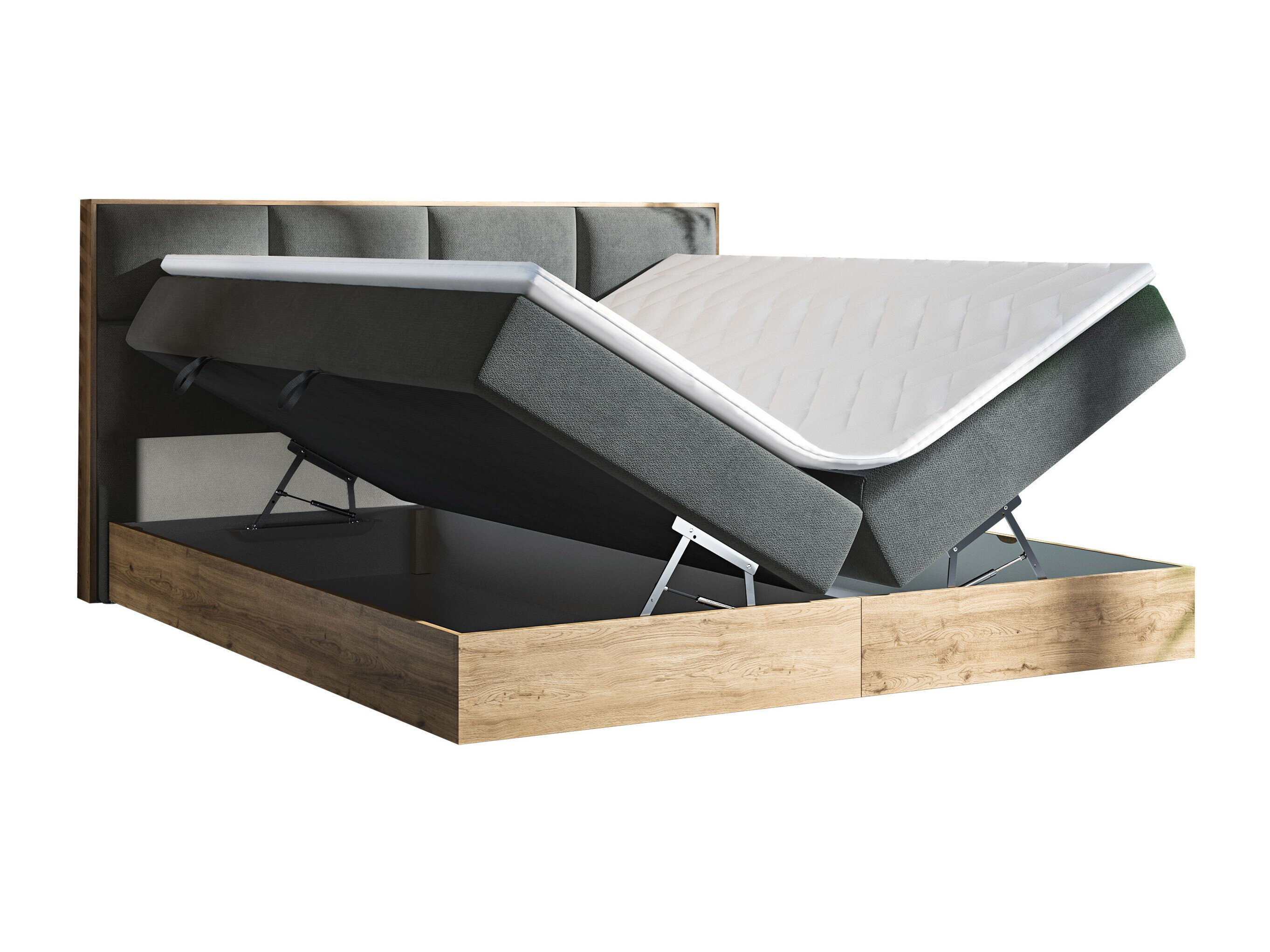 Boxspring ComfiDream Miraena (Gouden eik + Soro 97)
