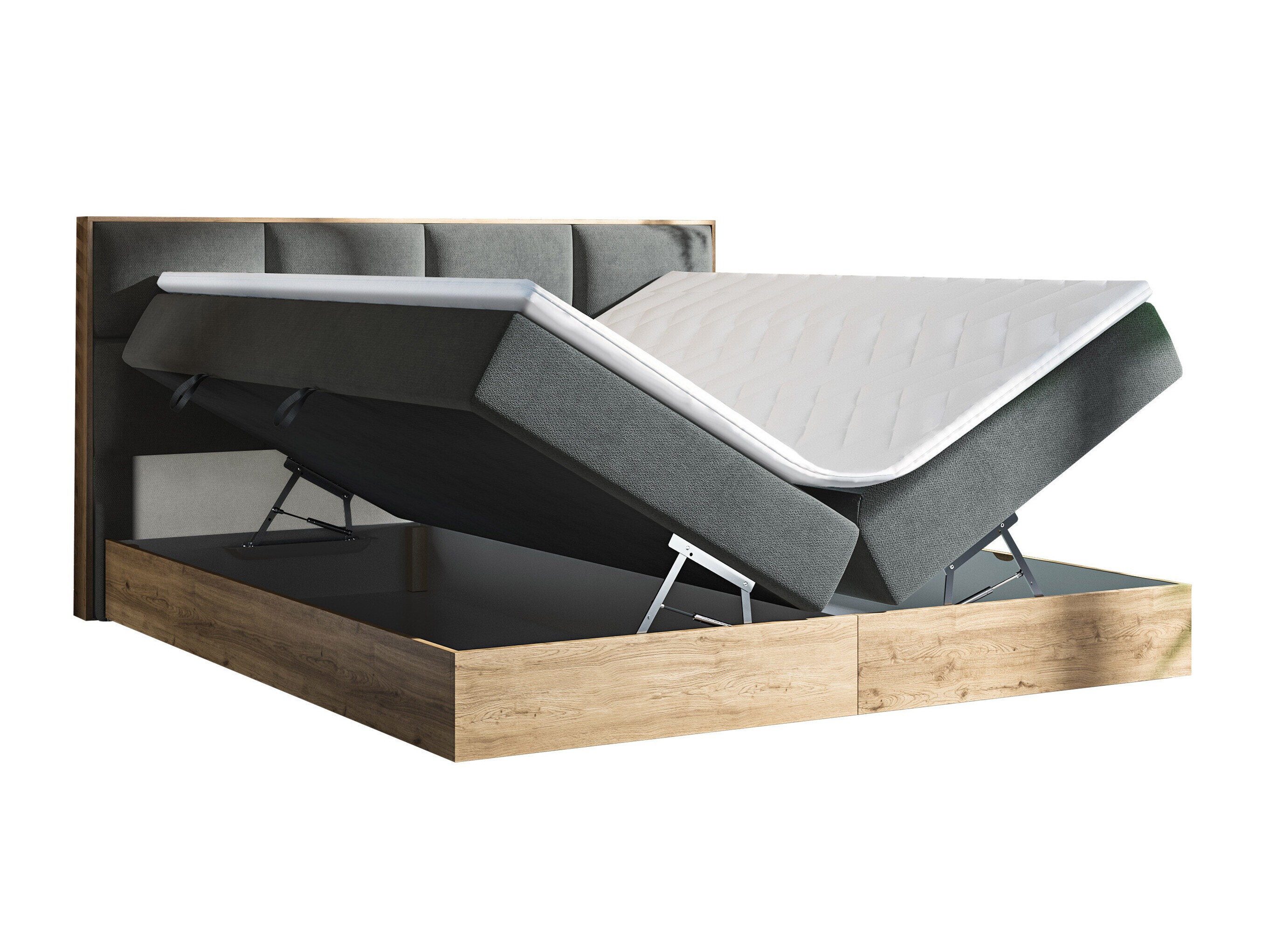 Boxspring ComfiDream Miraena (Gouden eik + Soro 97)