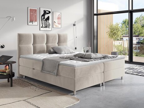 Boxspring postelja ComfiDream Aelion (Fresh 01)