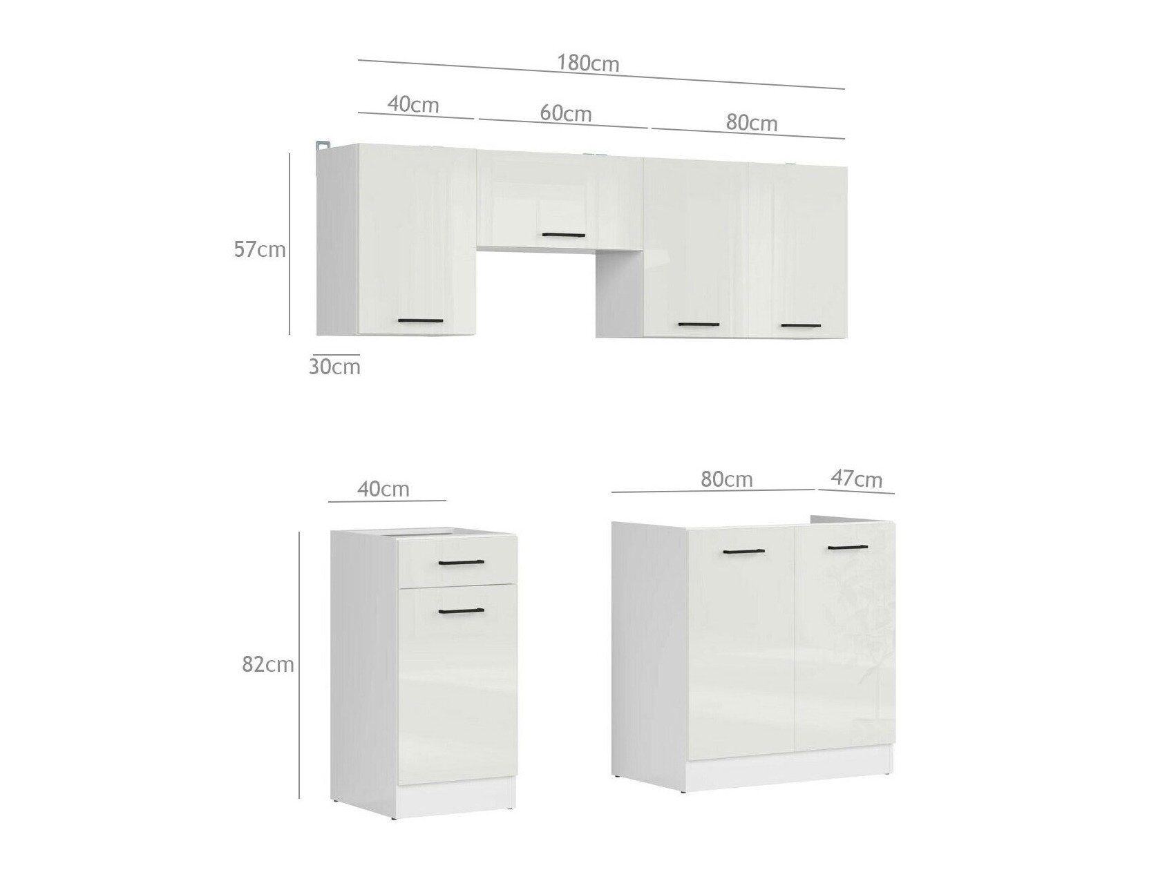 Modulaire keukenset Boston 750