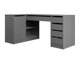 Hjørneskrivebord Comfivo 568 (Antracit)