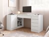 Hjørneskrivebord Comfivo Larmire 127 (Hvid)