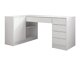 Hjørneskrivebord Comfivo Larmire 127 (Hvid)