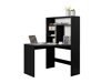 Hjørneskrivebord Claral (Sort)