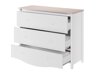 Kommode Velferi 125 (Hvid + Lyserød)