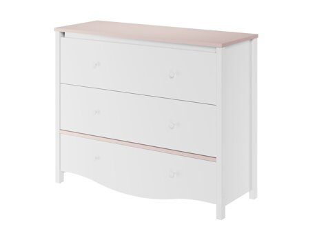 Ladekast Velferi 125 (Wit + Roze)